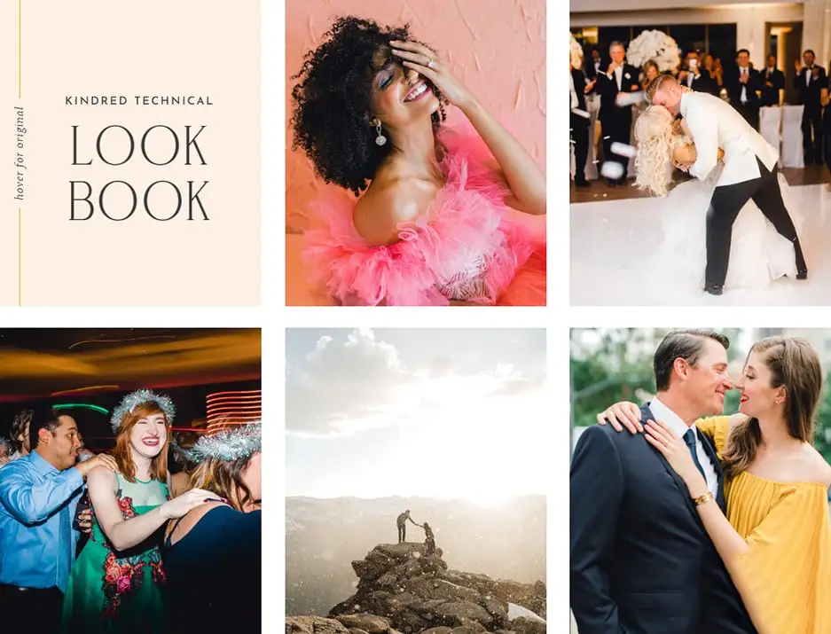 KINDRED光照调整肤色优化人像摄影婚礼旅拍Lightroom预设