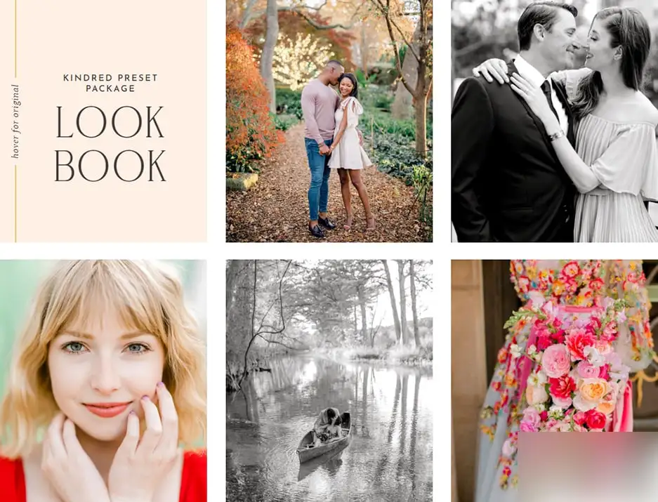 KINDRED完美人像婚礼婚纱影楼外拍摄影调色Lightroom预设