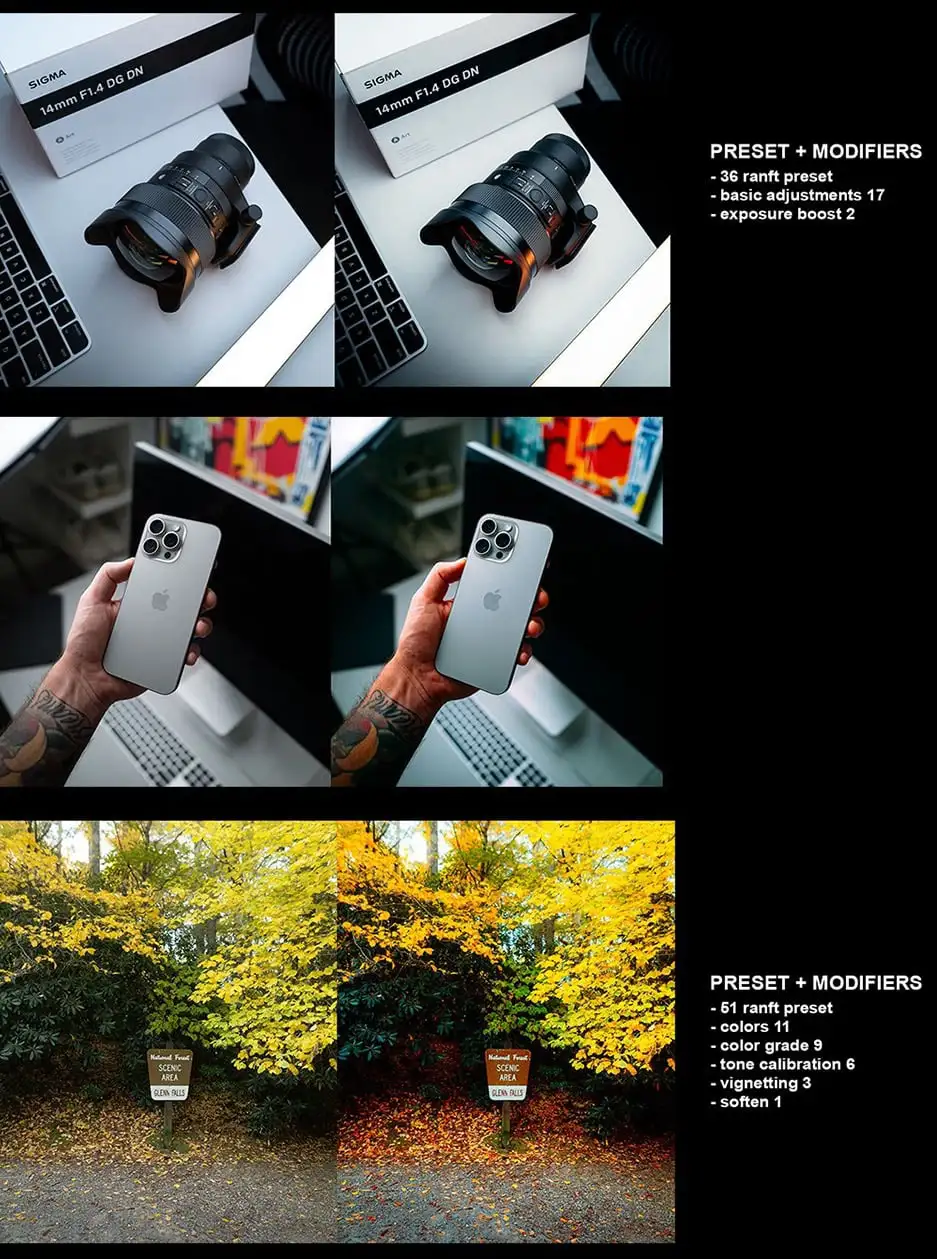 人文旅拍摄影INS流行风格Lightroom预设合集 摄影师 Evan Ranft