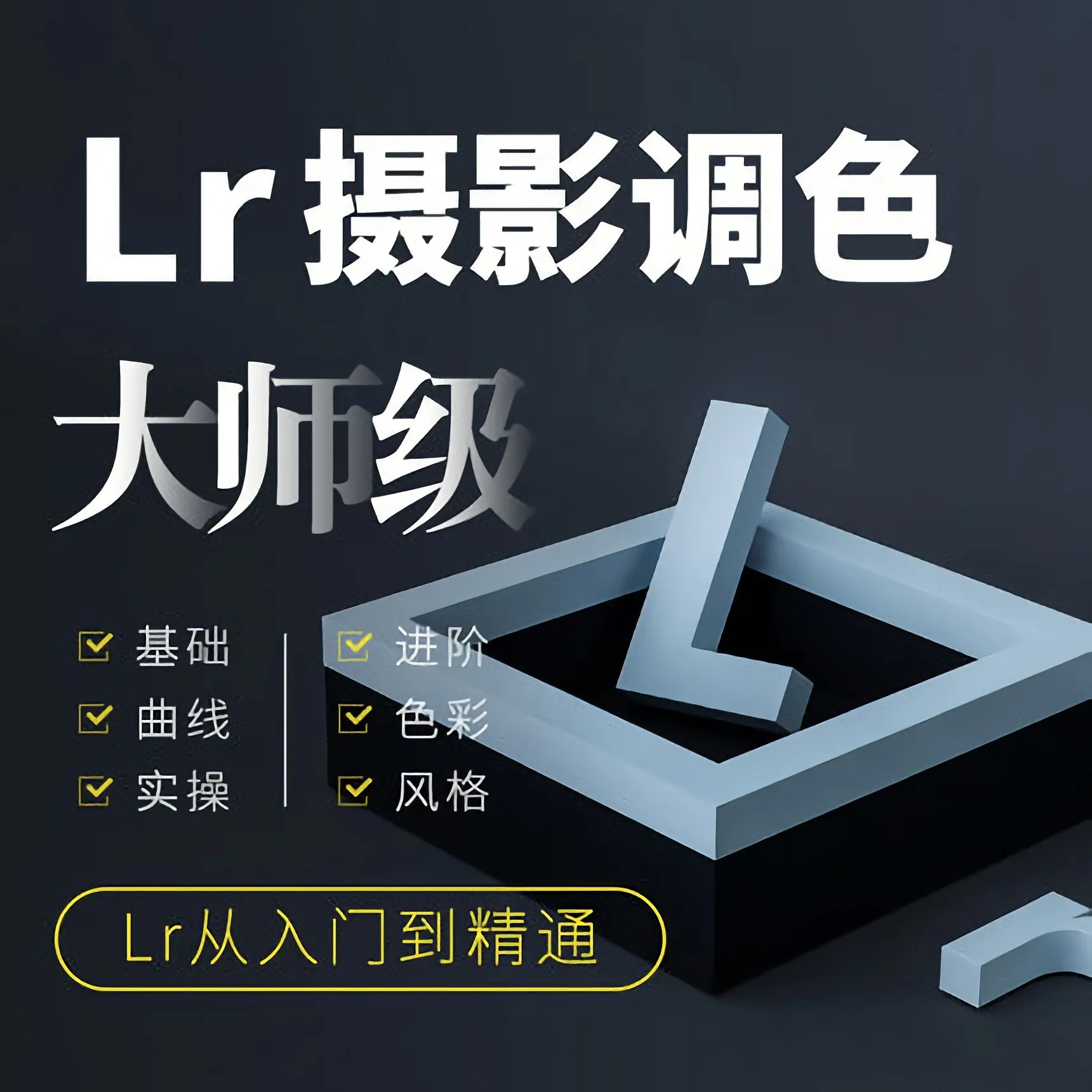 入门到进阶 Lightroom视频教程