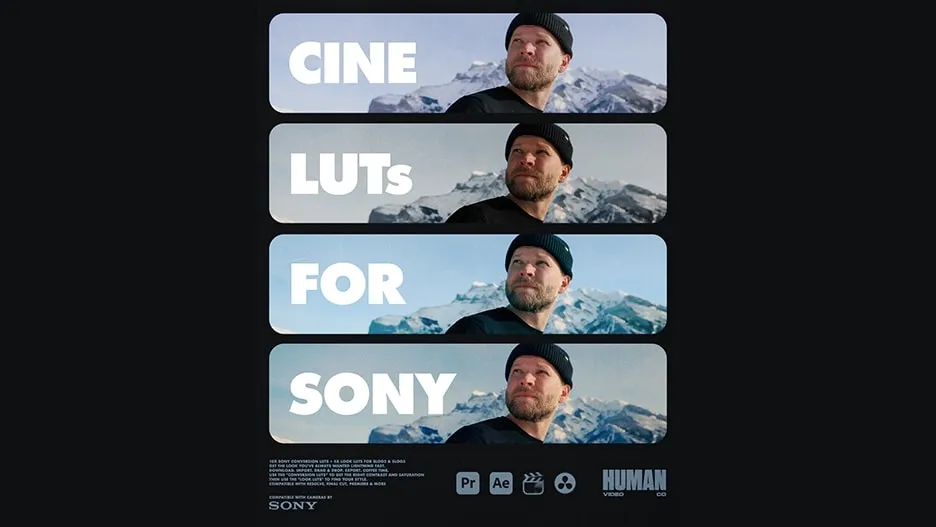 索尼相机色彩校正风格化视频电影调色LUT预设