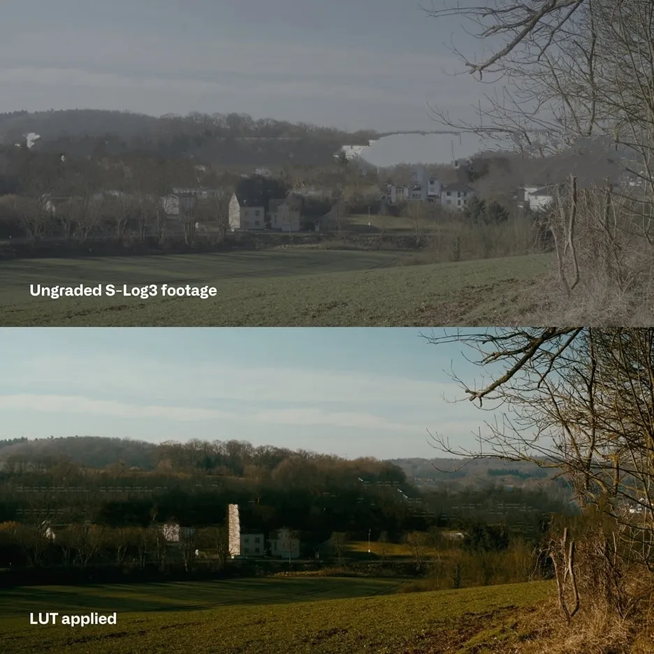 索尼SLog3无反相机户外生活摄影专业调色LUT预设