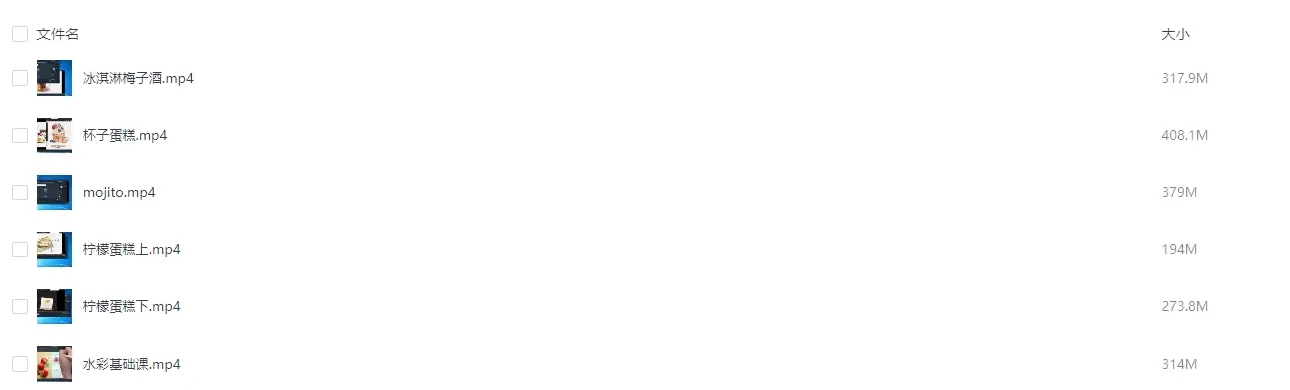 水彩甜品插画procreate基础教程