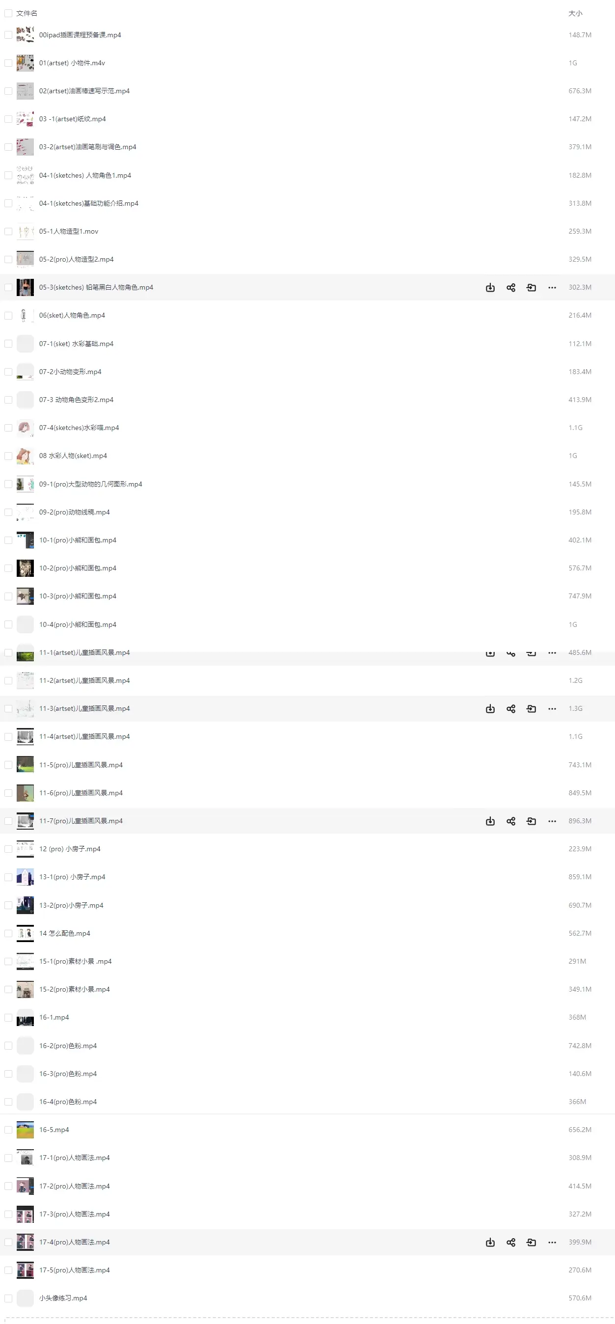 多种肌理儿童插画procreate绘画巩固教程