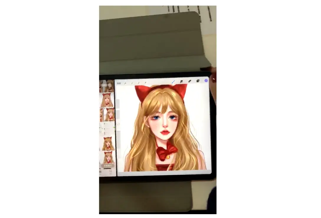 半厚涂头像-接单技巧procreate绘画提升教程