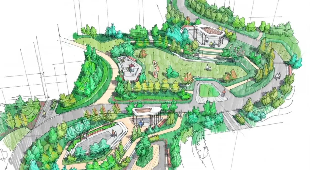 景观设计教程procreate绘画专业教程