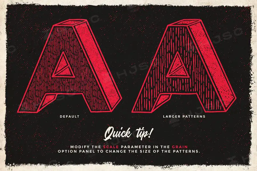 复古漫画半色调排线点状网点procreate笔刷