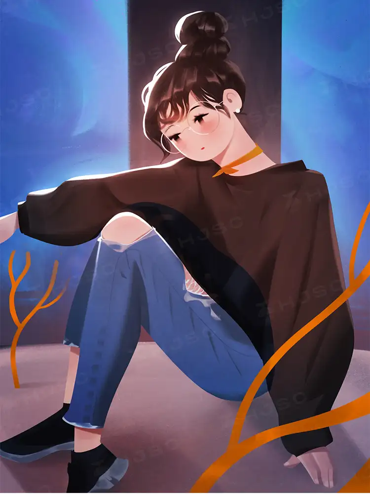 Jingsketch插画人像厚涂水彩色卡procreate笔刷素材全套