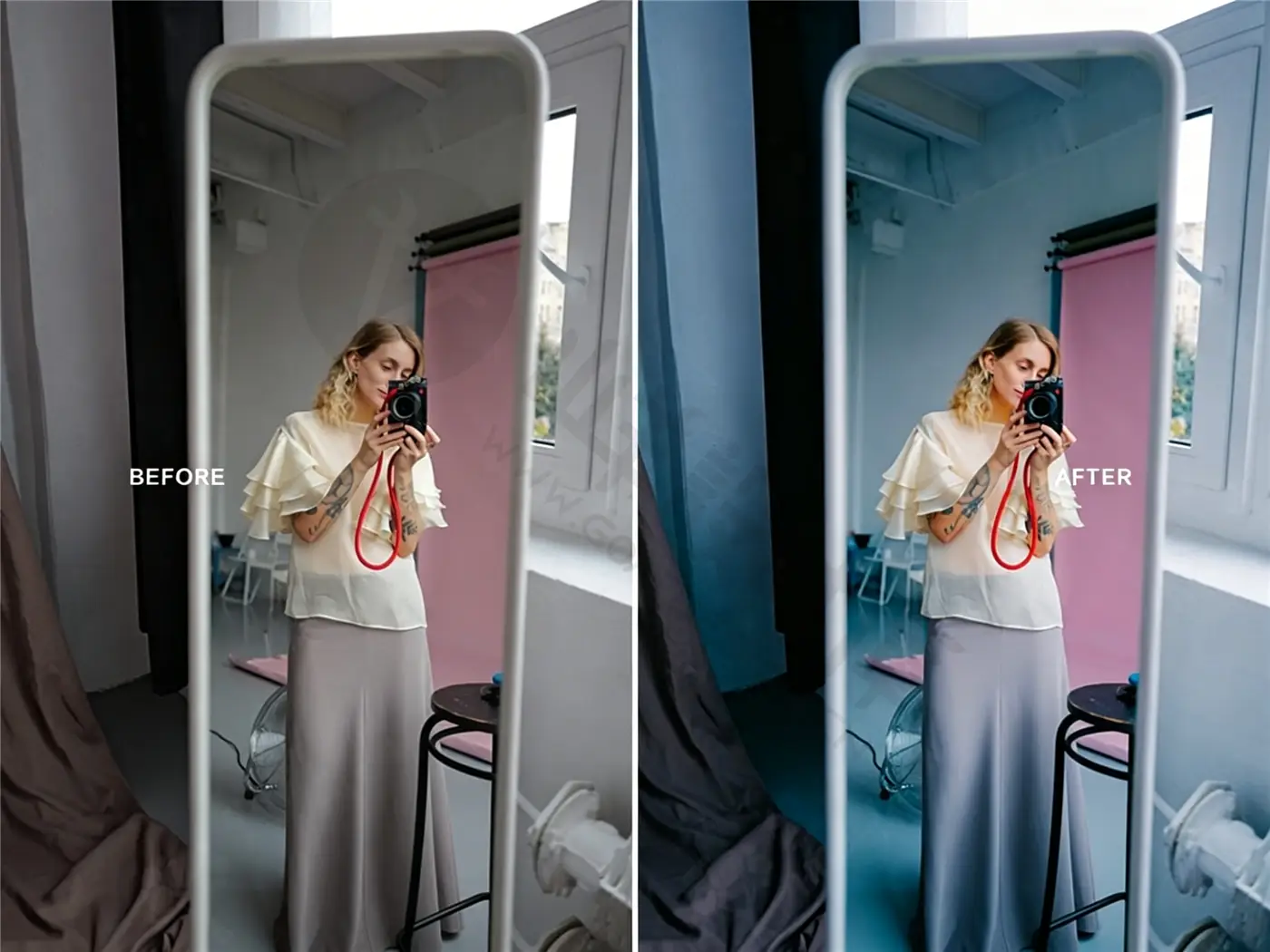 大胆明亮鲜艳饱和日常生活摄影光影调色Lightroom预设