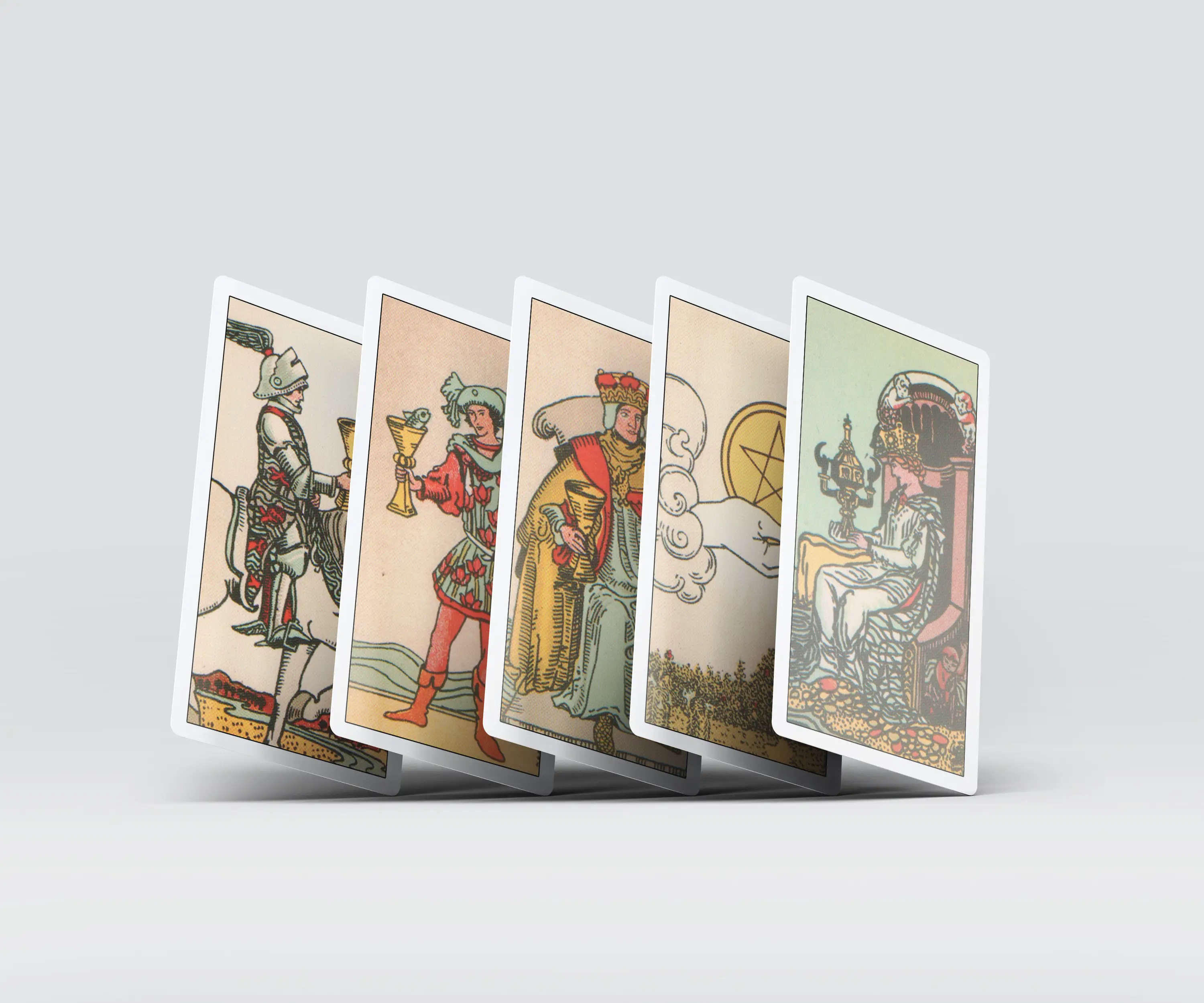 扑克牌塔罗牌卡片卡牌包装vi设计展示ps智能贴图样机素材模版psd