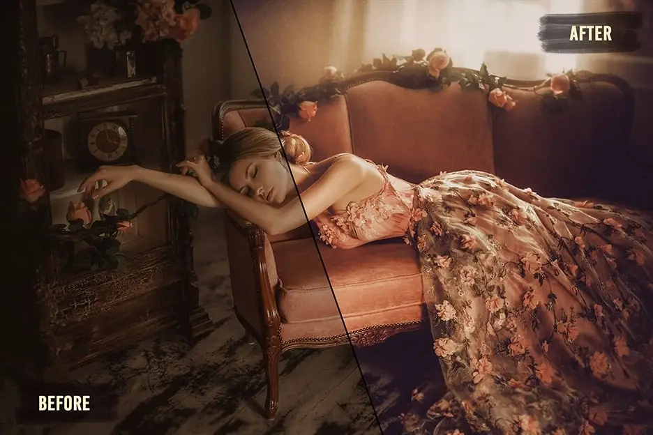 时尚复古胶片人像电影色彩调色LUT预设