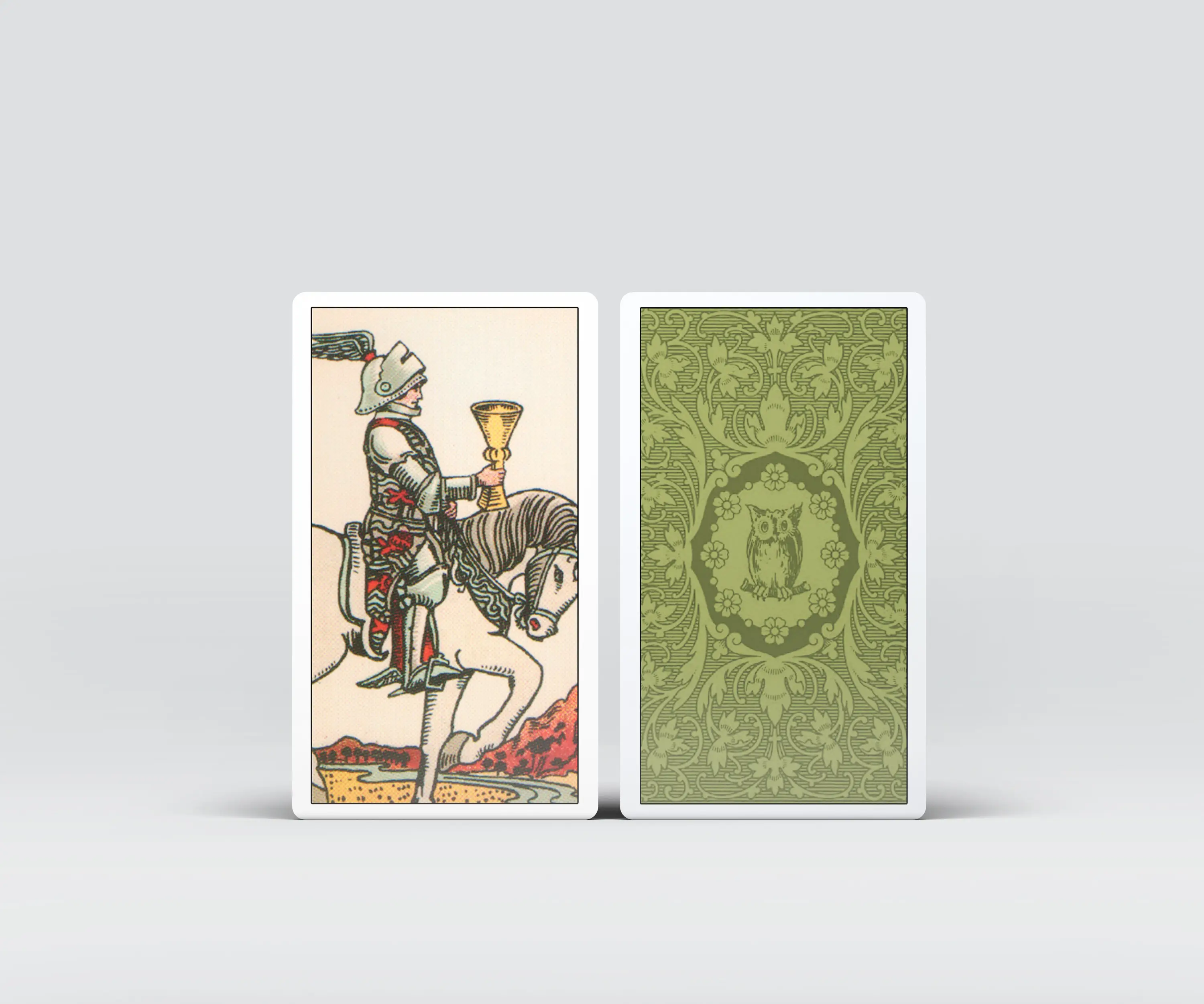 扑克牌塔罗牌卡片卡牌包装vi设计展示ps智能贴图样机素材模版psd