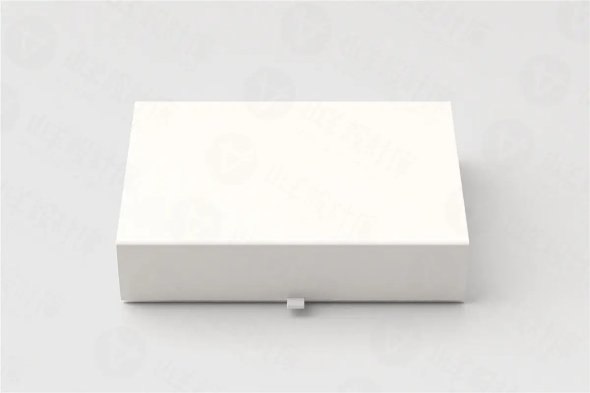 磁吸翻盖产品包装盒硬壳纸盒礼盒设计展示ps贴图样机素材模板psd