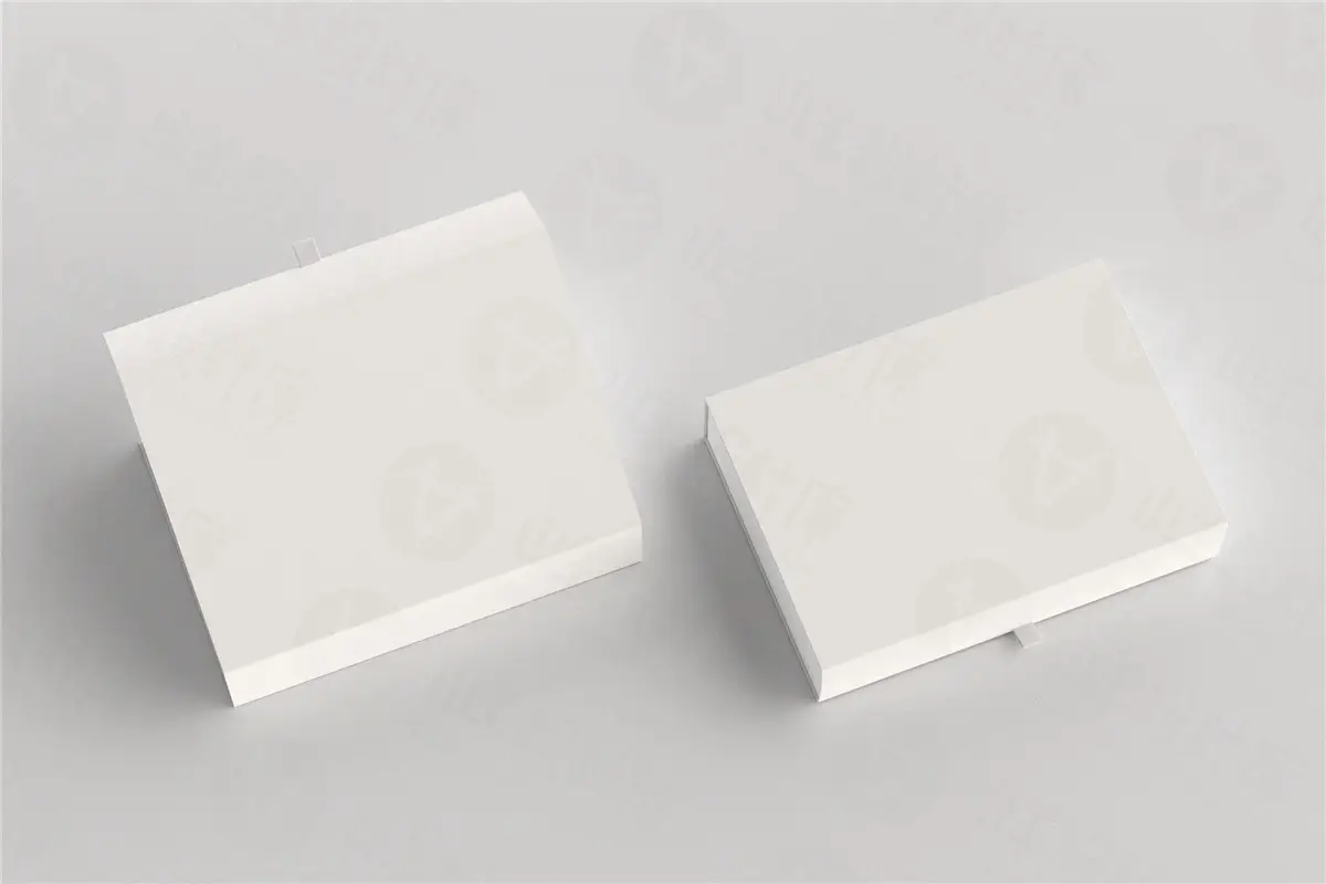 磁吸翻盖产品包装盒硬壳纸盒礼盒设计展示ps贴图样机素材模板psd