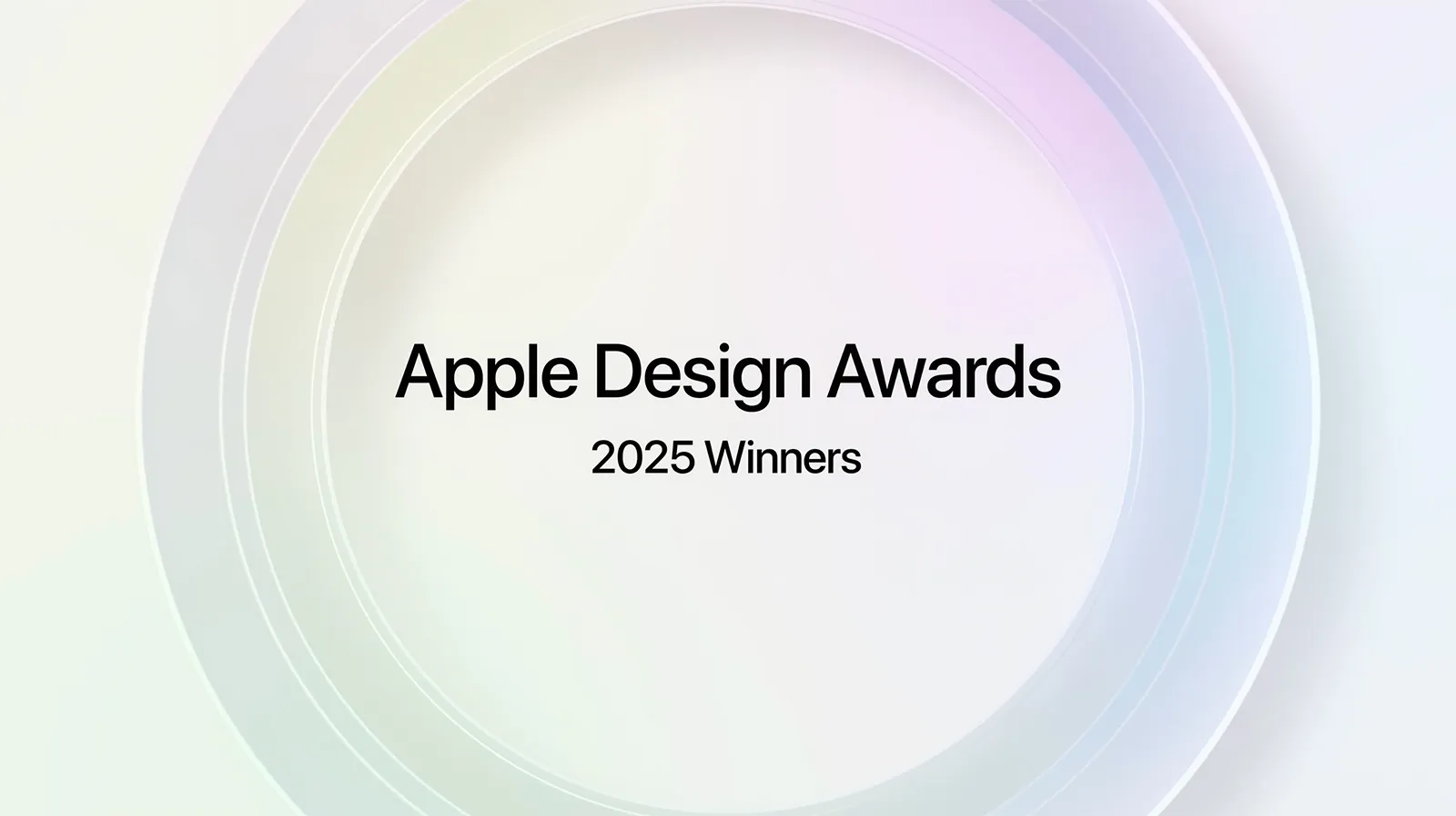 2025 年 Apple 全球开发者创意力作 设计大奖公布