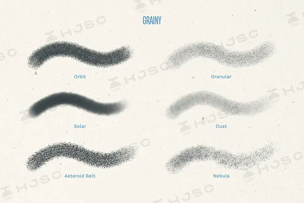 铅笔钢笔颗粒点画噪点肌理复古质感纹理写字勾线procreate笔刷