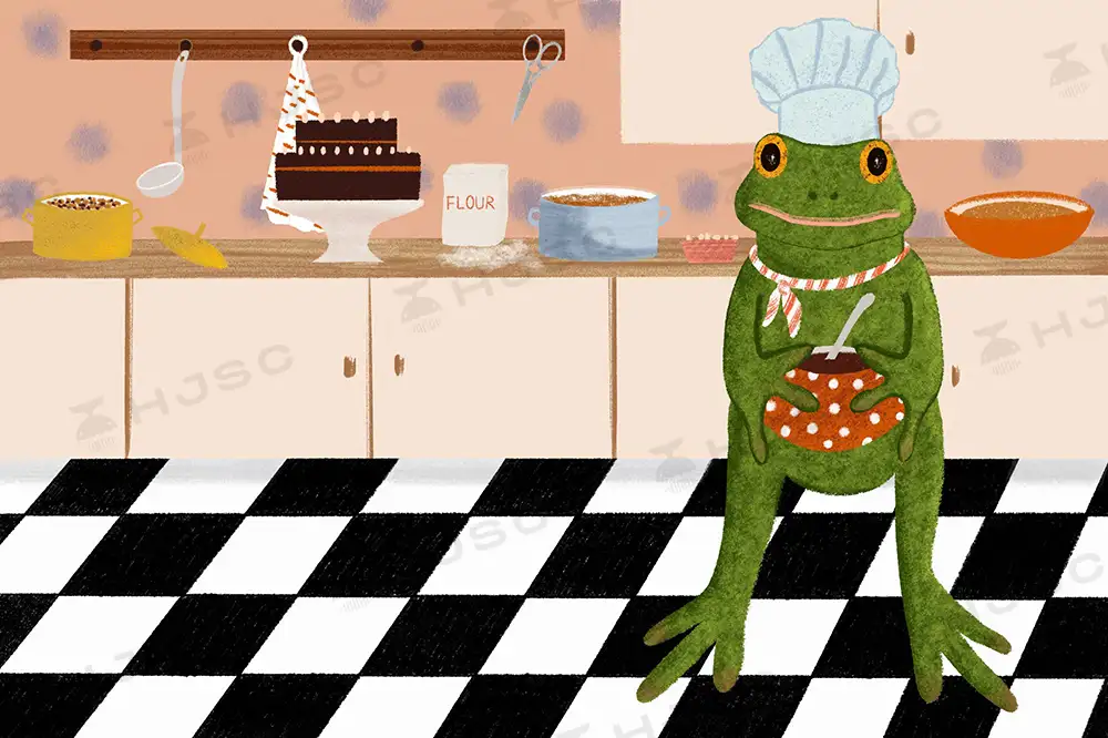 趣味儿童插画绘本风插图铅笔粗糙质感纹理蜡笔绘画Procreate笔刷