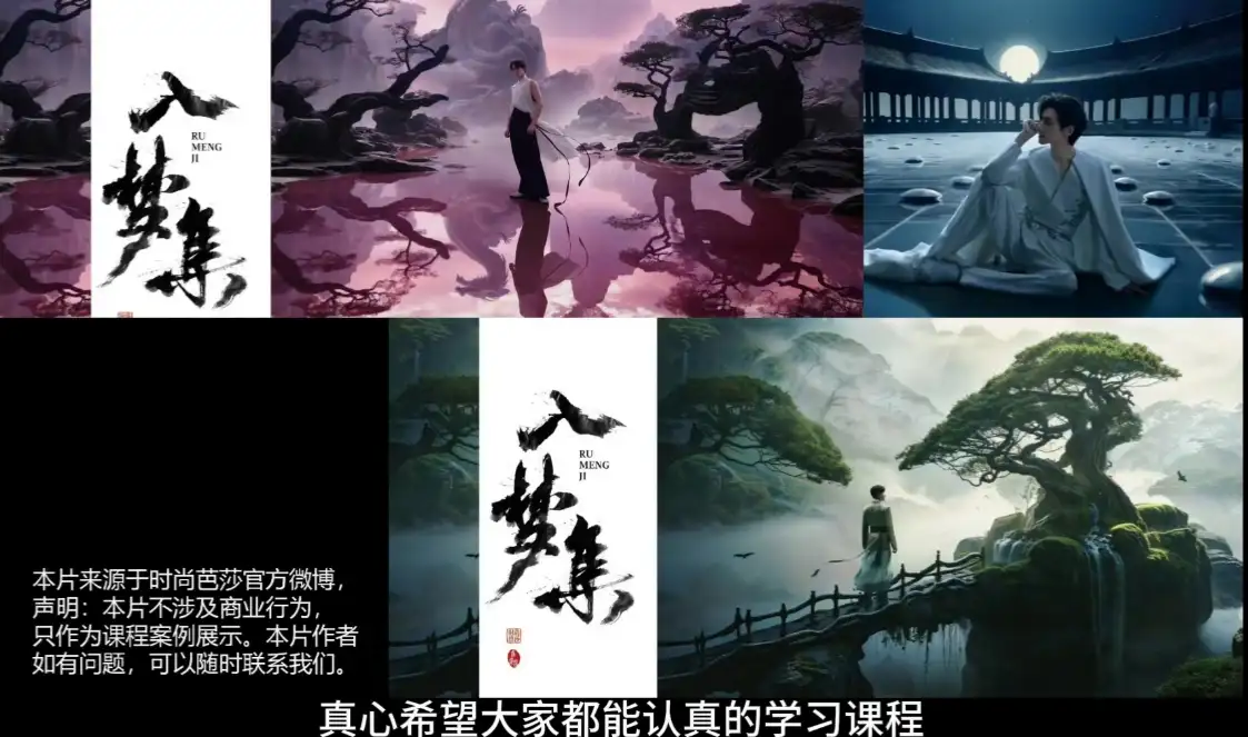 AI+摄影系列课程视频教程 入门到商用