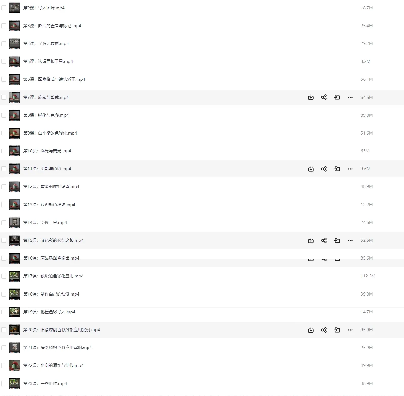 LR美食摄影后期修图及色彩处理