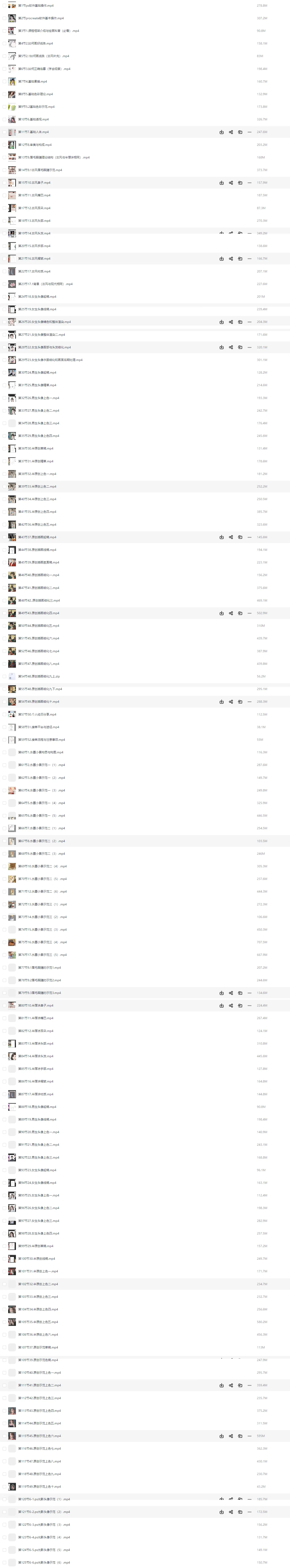 珊子半厚涂微写实古风水墨插画课