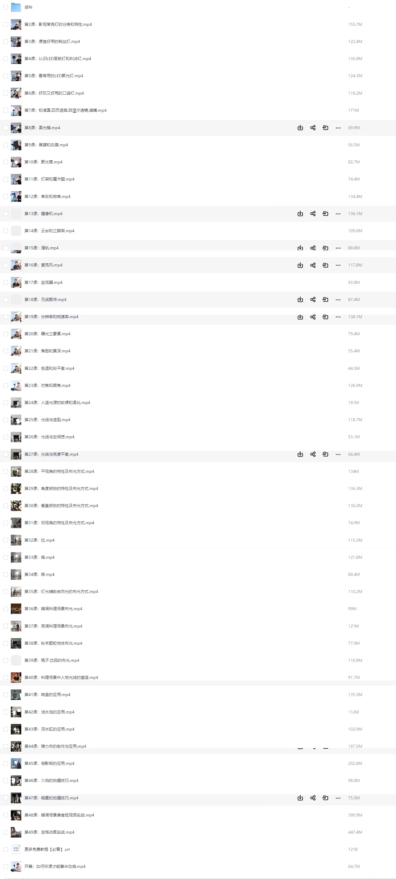 灯光美食短视频系统课