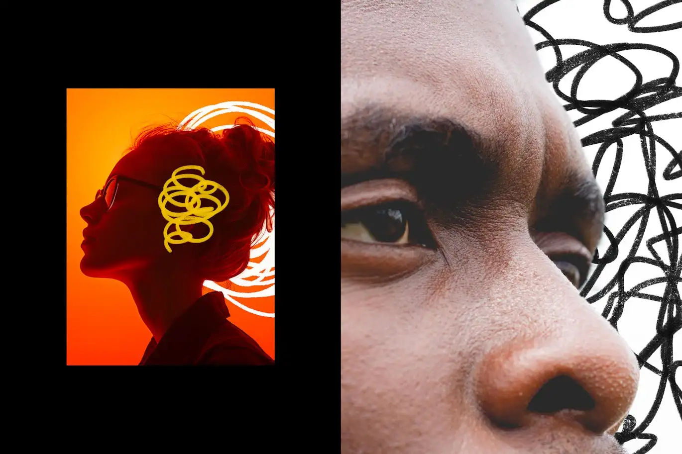 涂鸦图形设计元素psd文件