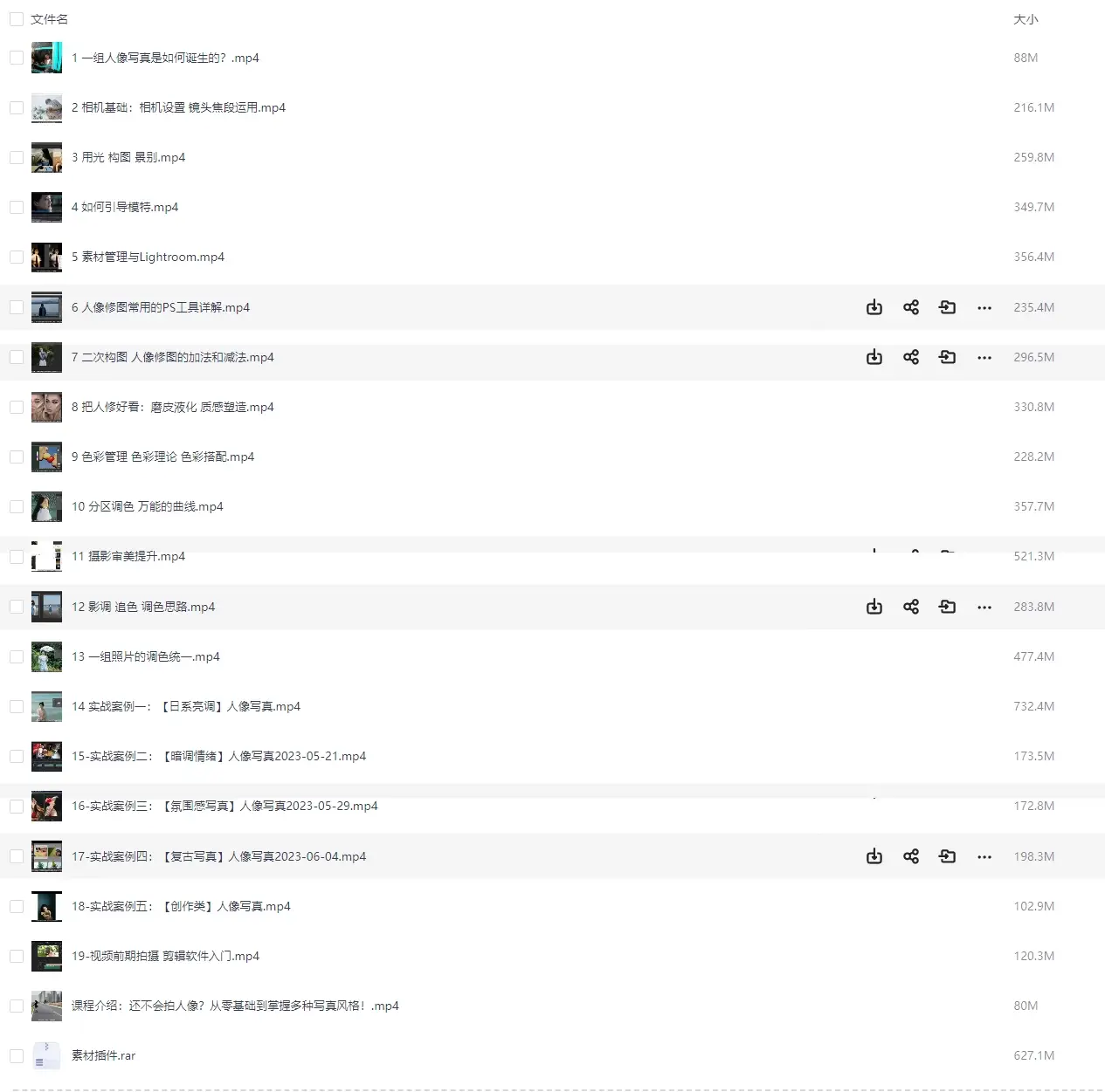 莫梦醒零基础也能学 多风格人像摄影系统教程
