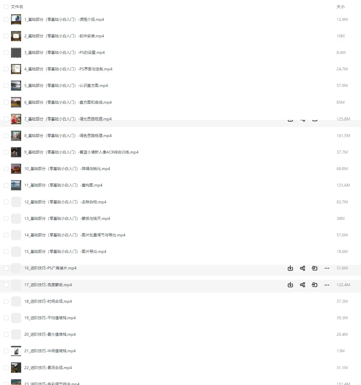 胡浪浪摄影PS影像后期全能班