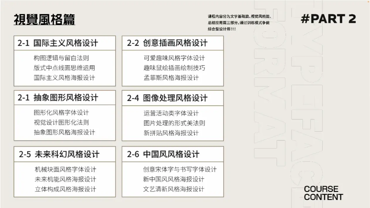 智疯字体版式设计课视频教程 第16期