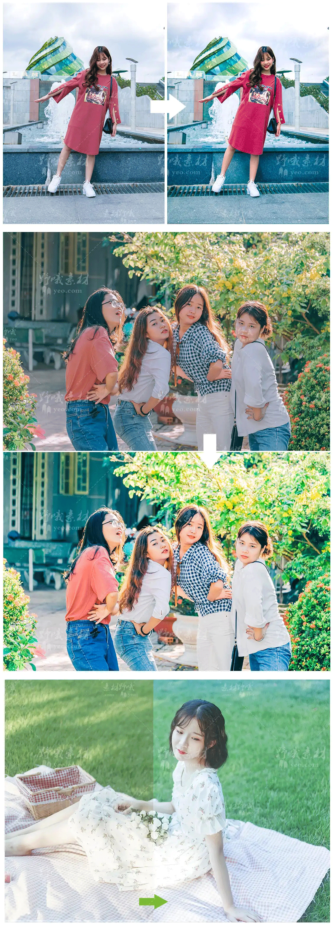 LR预设 日系糖水 电影视频滤镜PR/PS/FCPX/达芬奇/AE/LUT预设