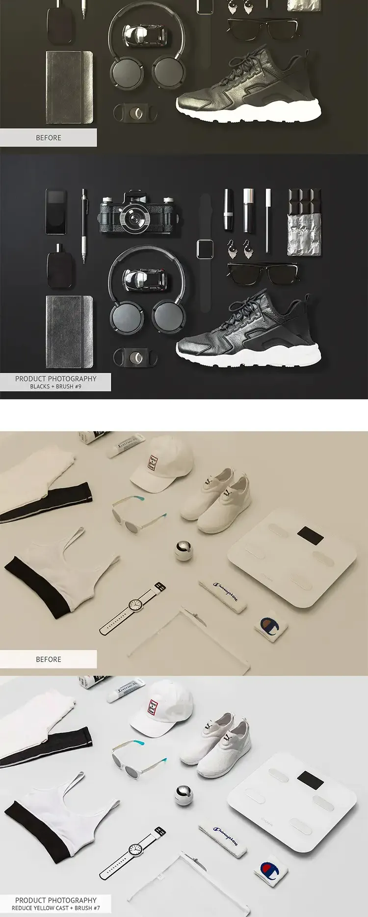 淘宝商业产品摄影静物后期修图调色滤镜视频调色预设PS/LR/PR/AE