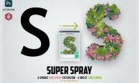 超级填充PS扩展面板 SuperSpray 中文汉化版