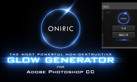 神级自定义辉光PS扩展面板 Oniric Glow Generator 中文汉化版