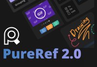 设计图片参考图管理神器 PureRef 2.1.3 中文汉化版