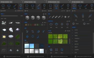 PS扩展面板3D地图生成器 3D Map Generator Geo 中文汉化版
