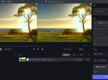 视频修复无损放大软件 Topaz Video AI 5.4.1 中文汉化版