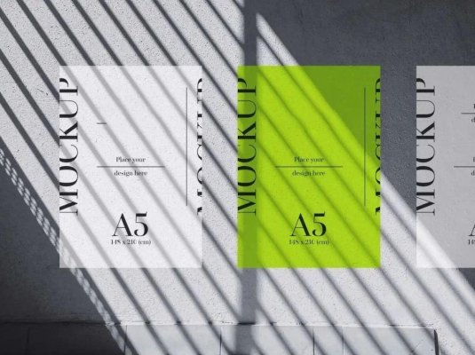 高品质咖啡品牌vi贴图样机PSD格式JPG预览图