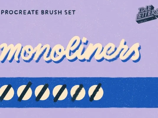 专业绘画涂鸦插画Procreate笔刷