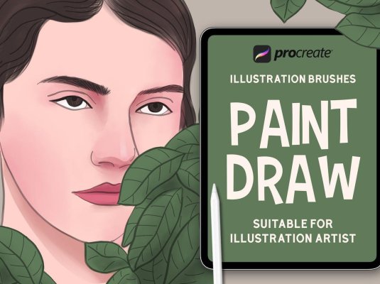 卡通人物漫画Procreate笔刷