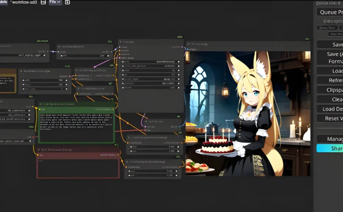 ComfyUI工作流 FLUX模型视频教程 附配套软件