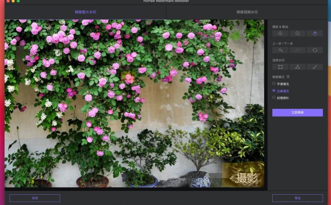 AI去水印工具 HitPaw Watermark Remover 2.4.5 破解中文版