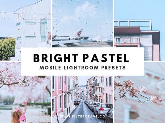 明亮柔和清新日系风格摄影后期调色Lightroom预设