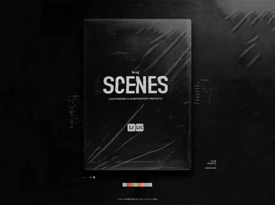 独特电影风格场景情绪复古人文摄影调色Lightroom预设