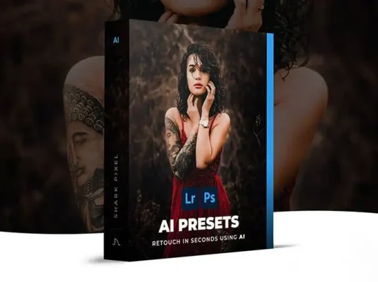 人像摄影智能AI自适应修饰调色Lightroom预设