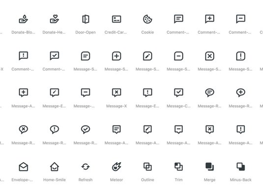 高质量的图标集推荐