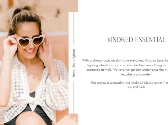 KINDRED婚纱人像爱情婚礼摄影LR调色基本预设