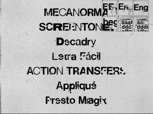 旧油墨肌理英文字体下载