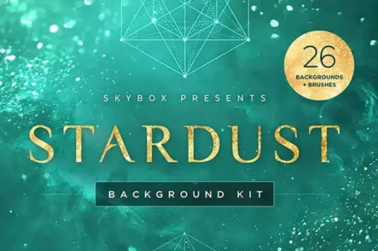 唯美梦幻光斑粒子宇宙尘埃光颗粒舞台PS笔刷附高清图片
