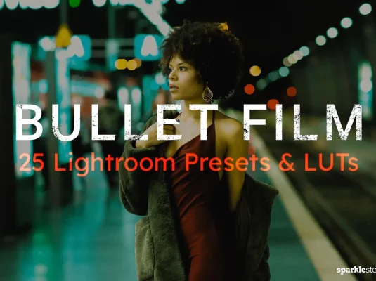 电影子弹列车色彩风格赛博夜色调色模拟Lightroom预设LUT预设