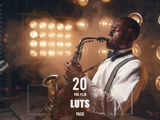 专业电影色调视频摄影调色LUT预设